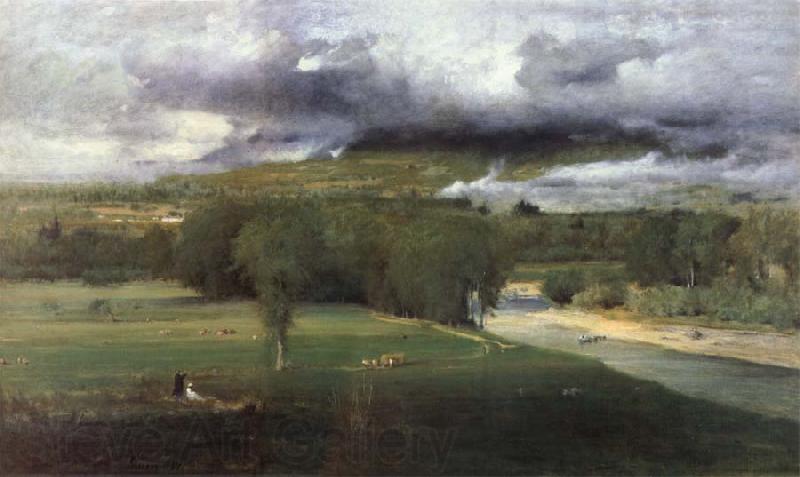 George Inness Conway Meadows Spain oil painting art